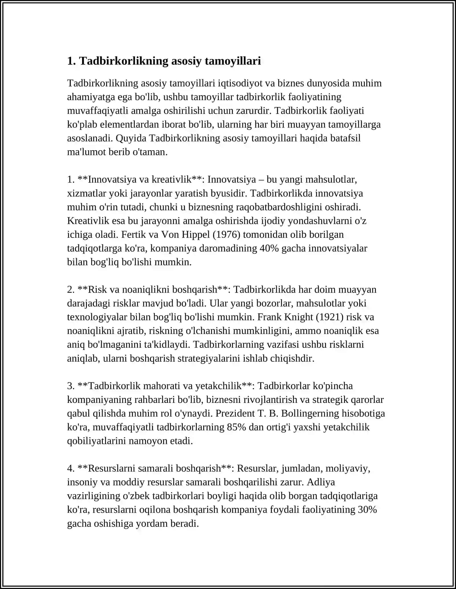 TADBIRKOR ETIKASI HAQIDA TUSHUNCHA 3