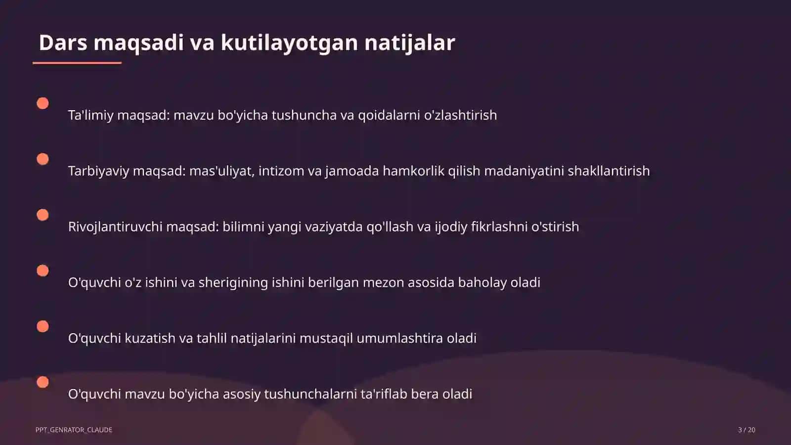 Mexanik tebranishlar va to'lqinlar (9-sinf) 3