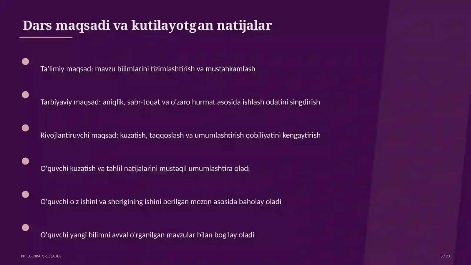 Evolyutsiya nazariyasi: Darvin ta'limoti (10-sinf) 3