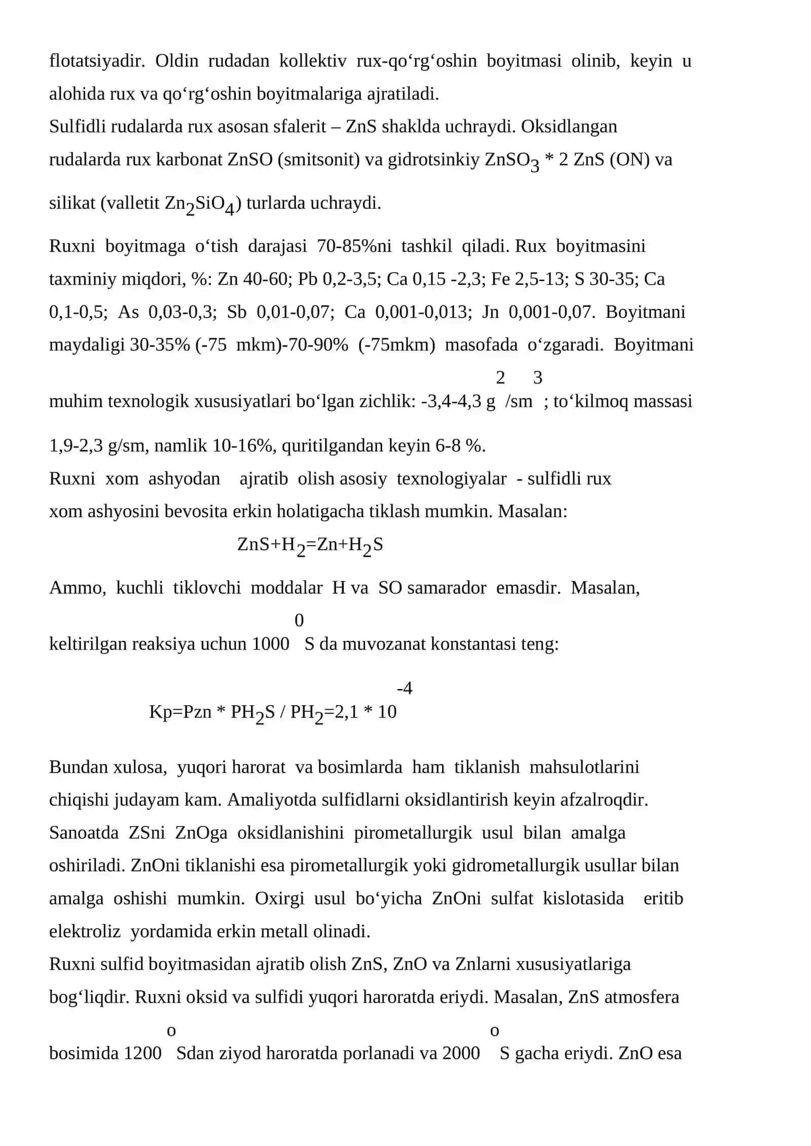 Rux gidrometalurgiyasi 3
