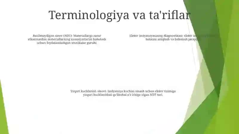 Tashqi Izolyatsiyani Diagnostika Qilish Metodi Usullari 3