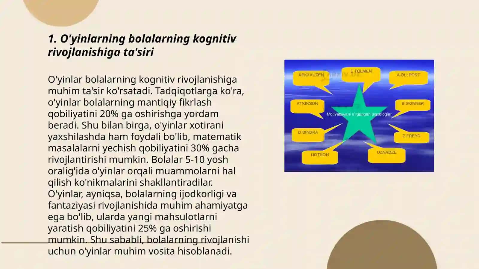 O'yinlarning bolalar ta'lim- tarbiyasidagi psixologik va psixolingvistik omillari 3