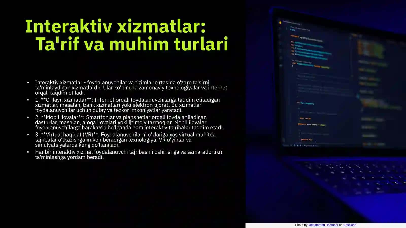 Interaktiv xizmatlar va rivojlanish istiqbollari 3