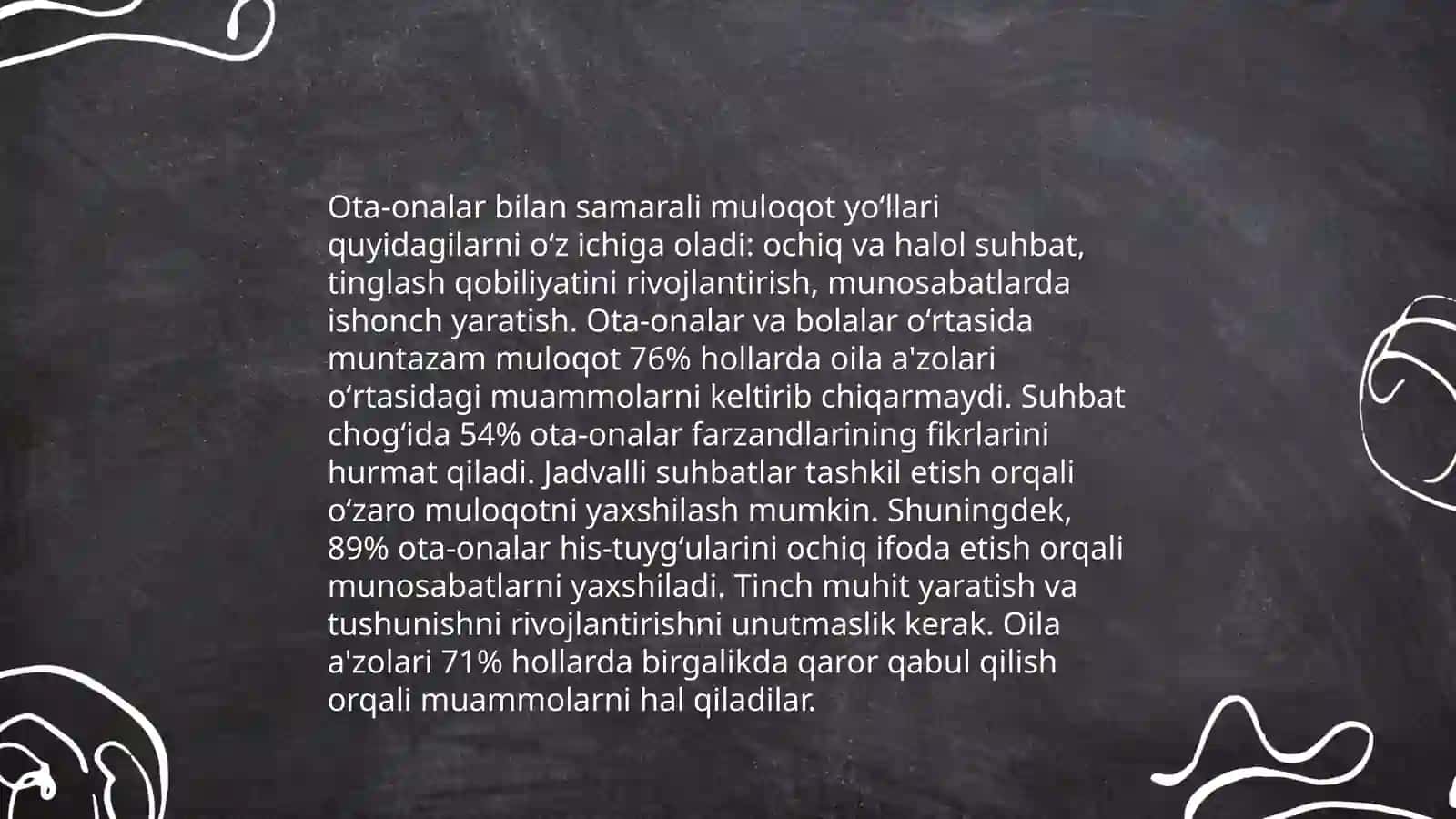 Talim muassasasining ota onalar va jamoatchilik bilan guruh tarzdagi ishlash shakllari ota onalar bilan hamkorlikni yoʻlga qoʻyishning pedagogik psixologik shart sharoitlari 3