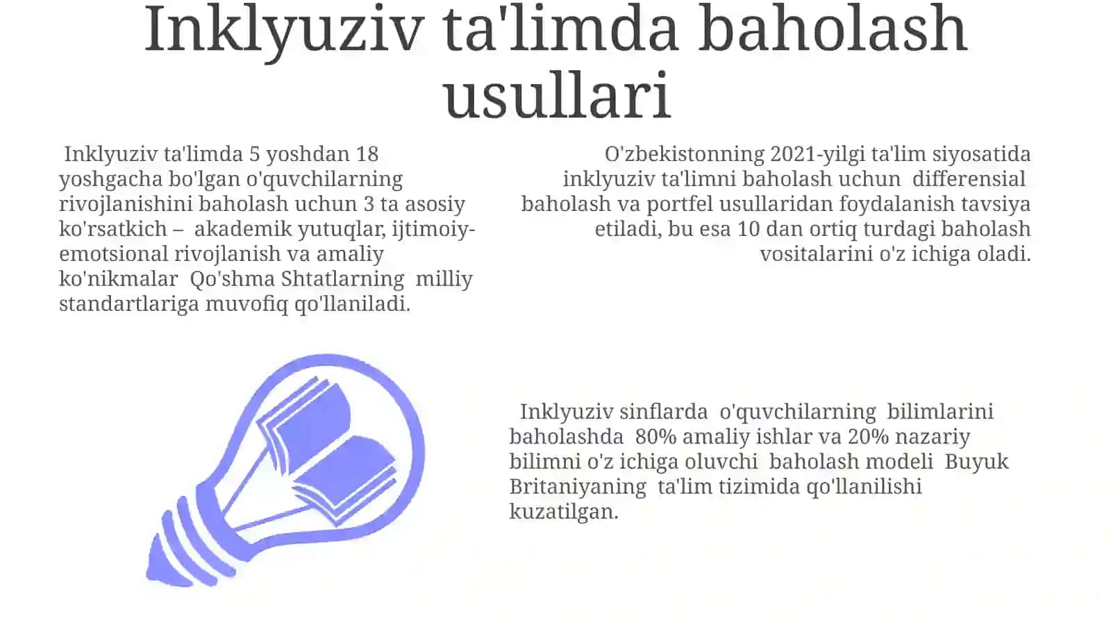 Inklyuziv Ta'lim Nazariyasining Asosiy Tushunchalari va Modellari 3