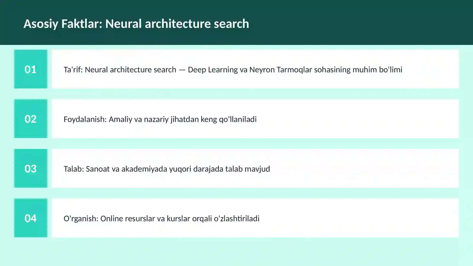 Neural architecture search 3