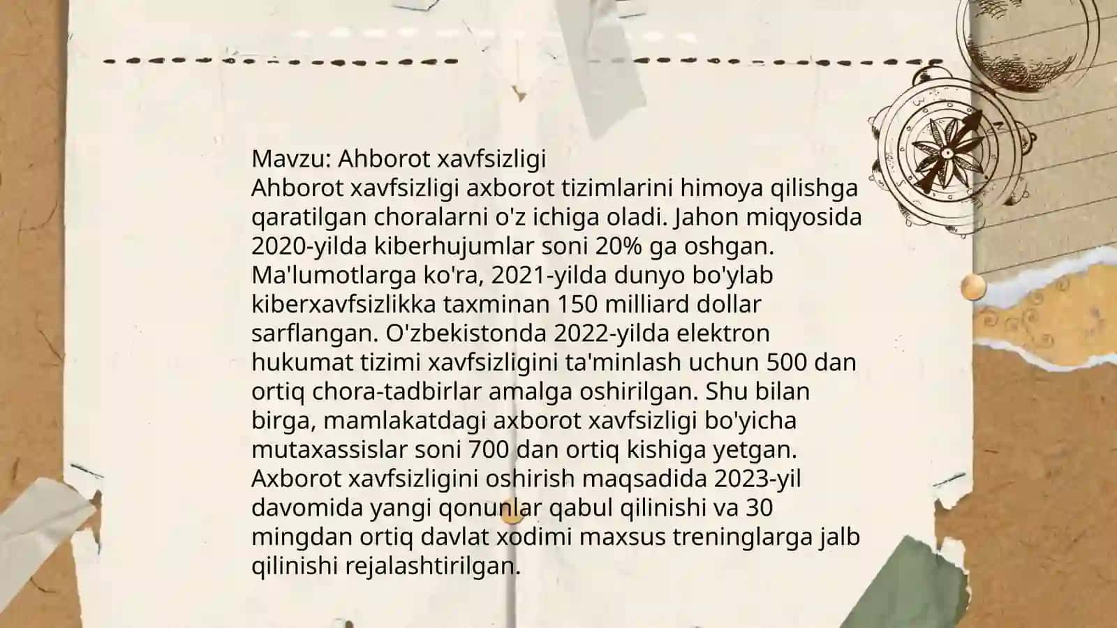 Ahborot xavfsizligi 3