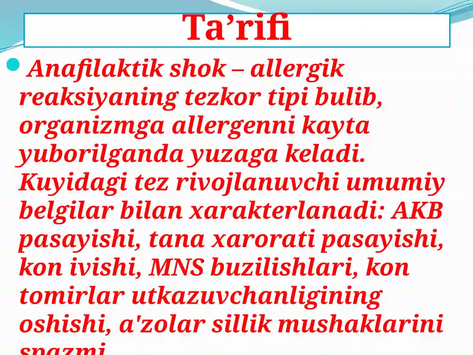 Anafilaktik shok 3