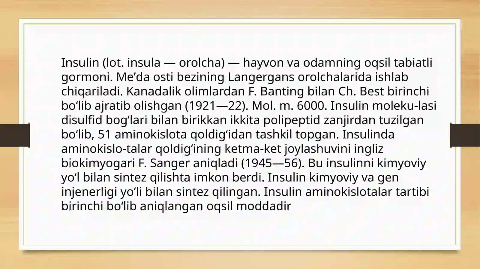 Insulin 3