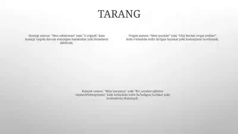 Ta'rifGlagol 3