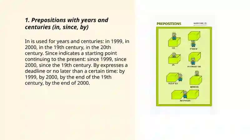 Preposition | Numerals 3