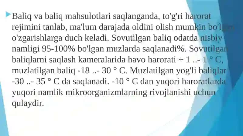 Baliq konservalari, preservlari, baliq ikralari, baliq moylari ishlab chiqarish texnologiyasi 3