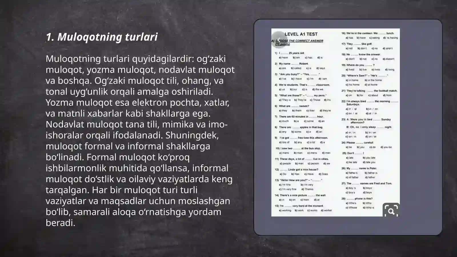 Muloqotning turlari 3