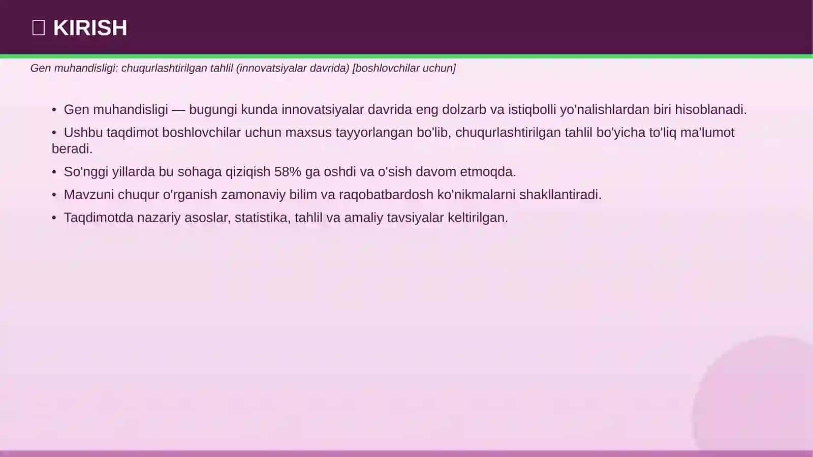 GEN MUHANDISLIGI 3