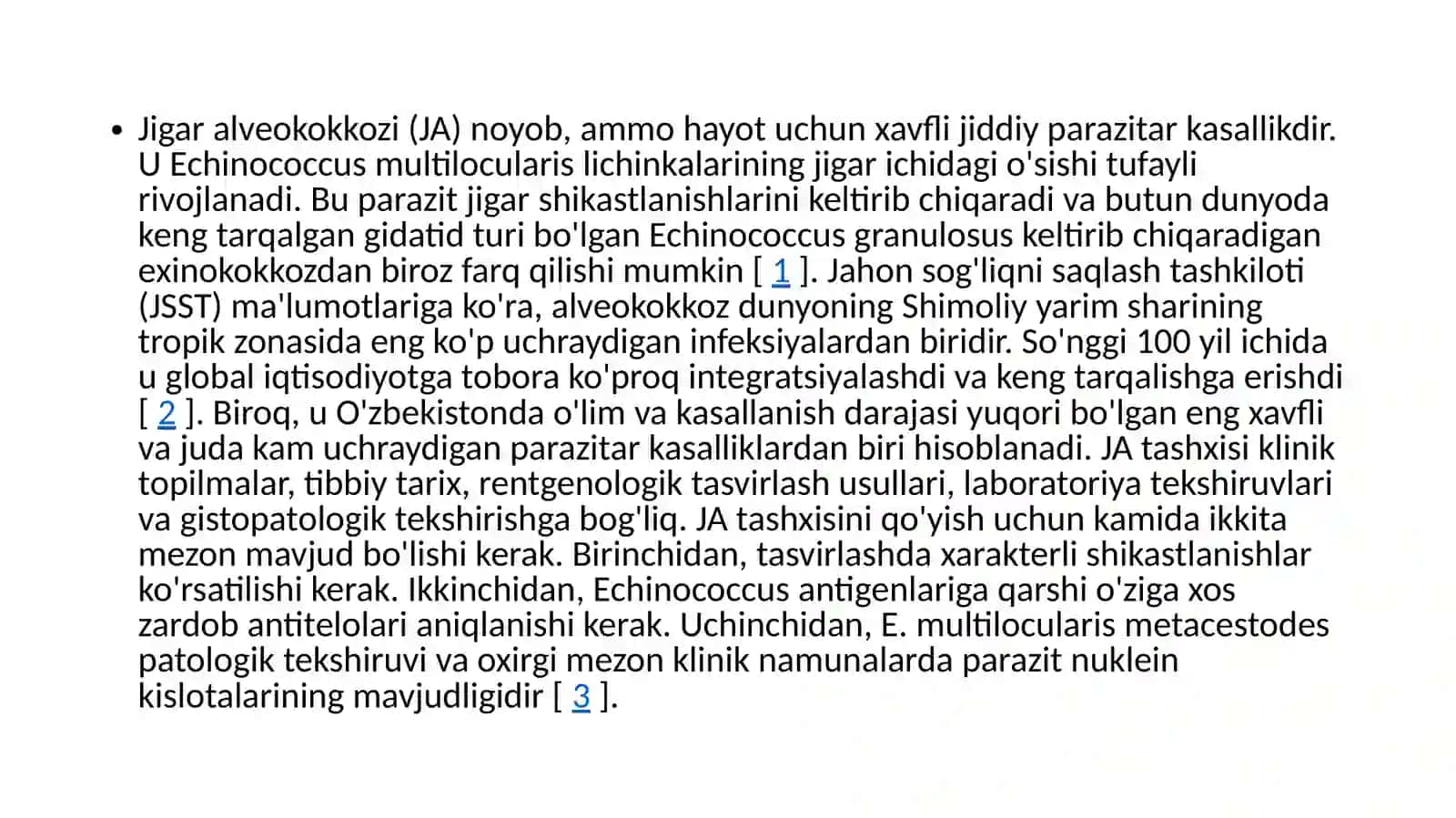 Alveokokkoz 3