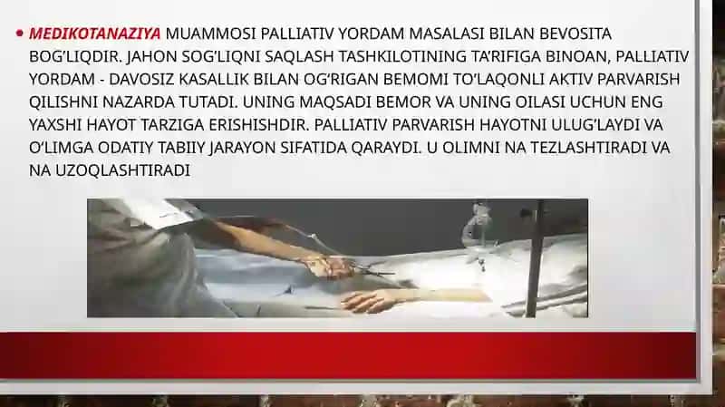 Mdikotanaziya evtanaziya distanaziya 3