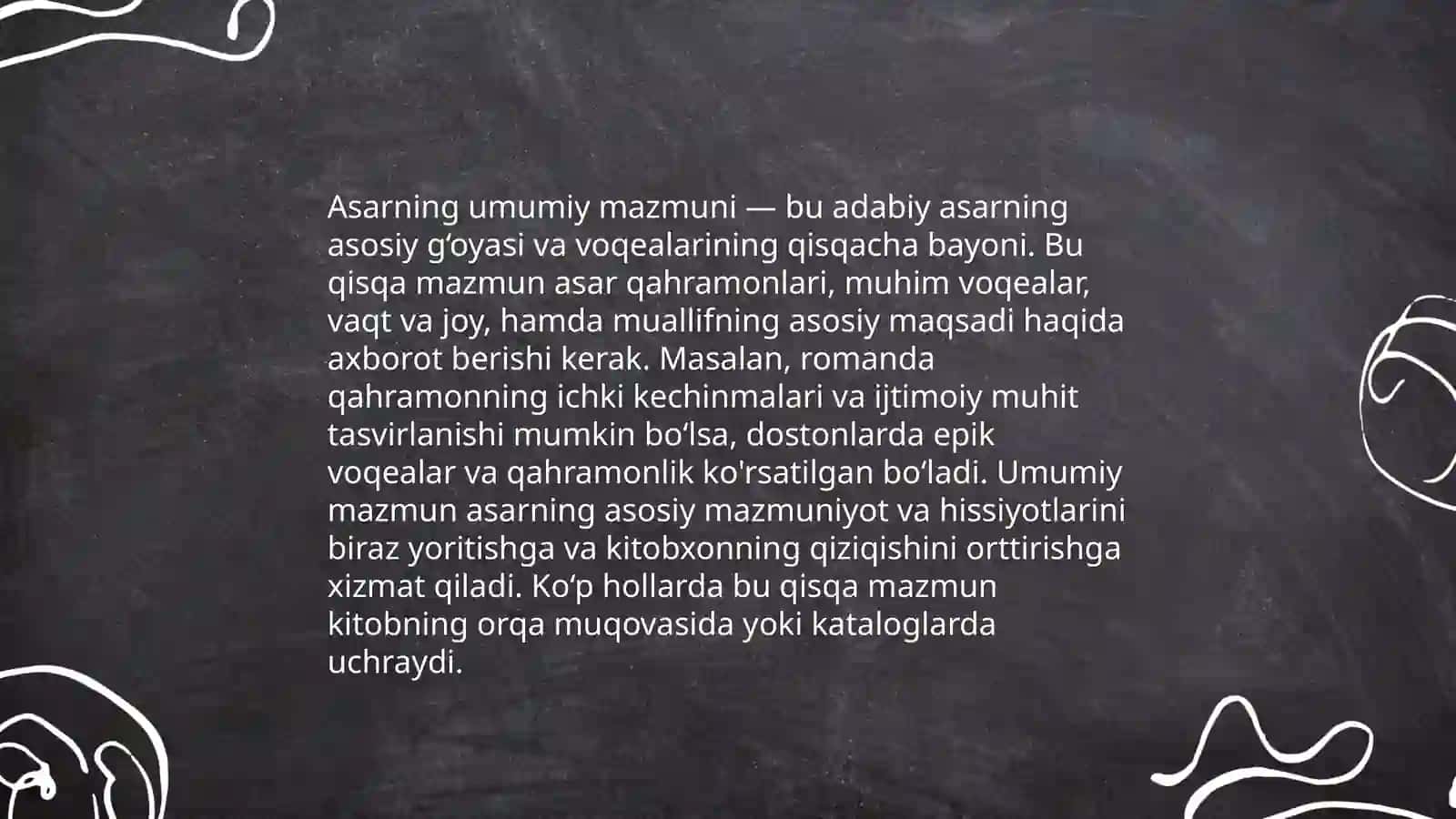 J.Oruelning "Molxona" asari tahlili 3
