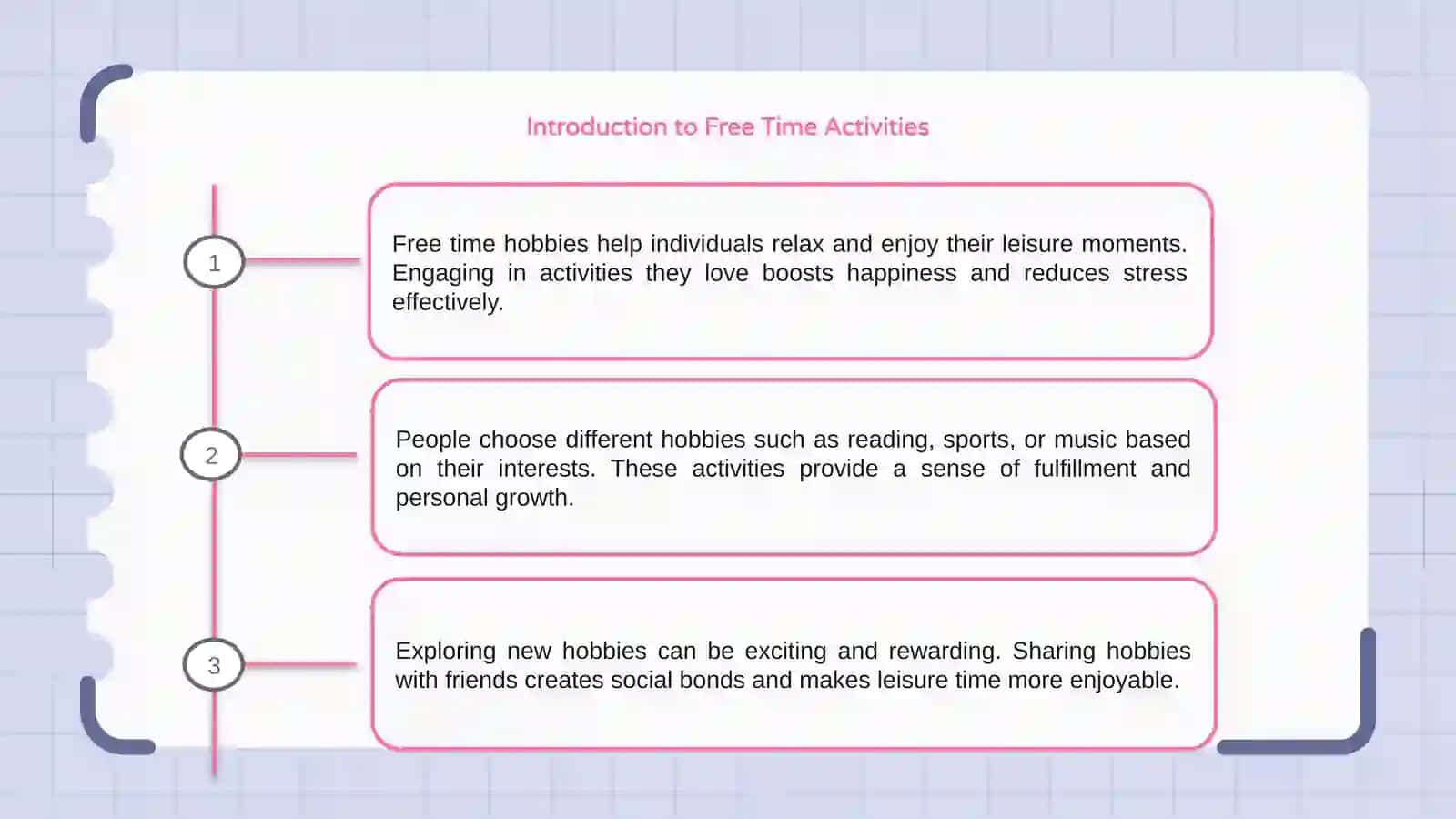 Free Time Activities 3