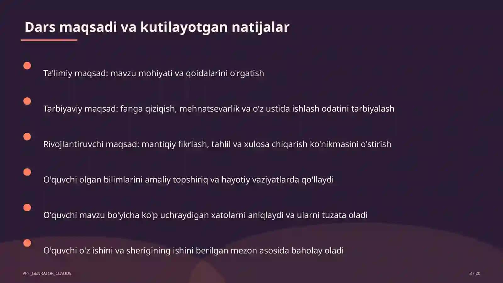 Funksiya tushunchasi va chiziqli funksiya grafigi (7-sinf) 3