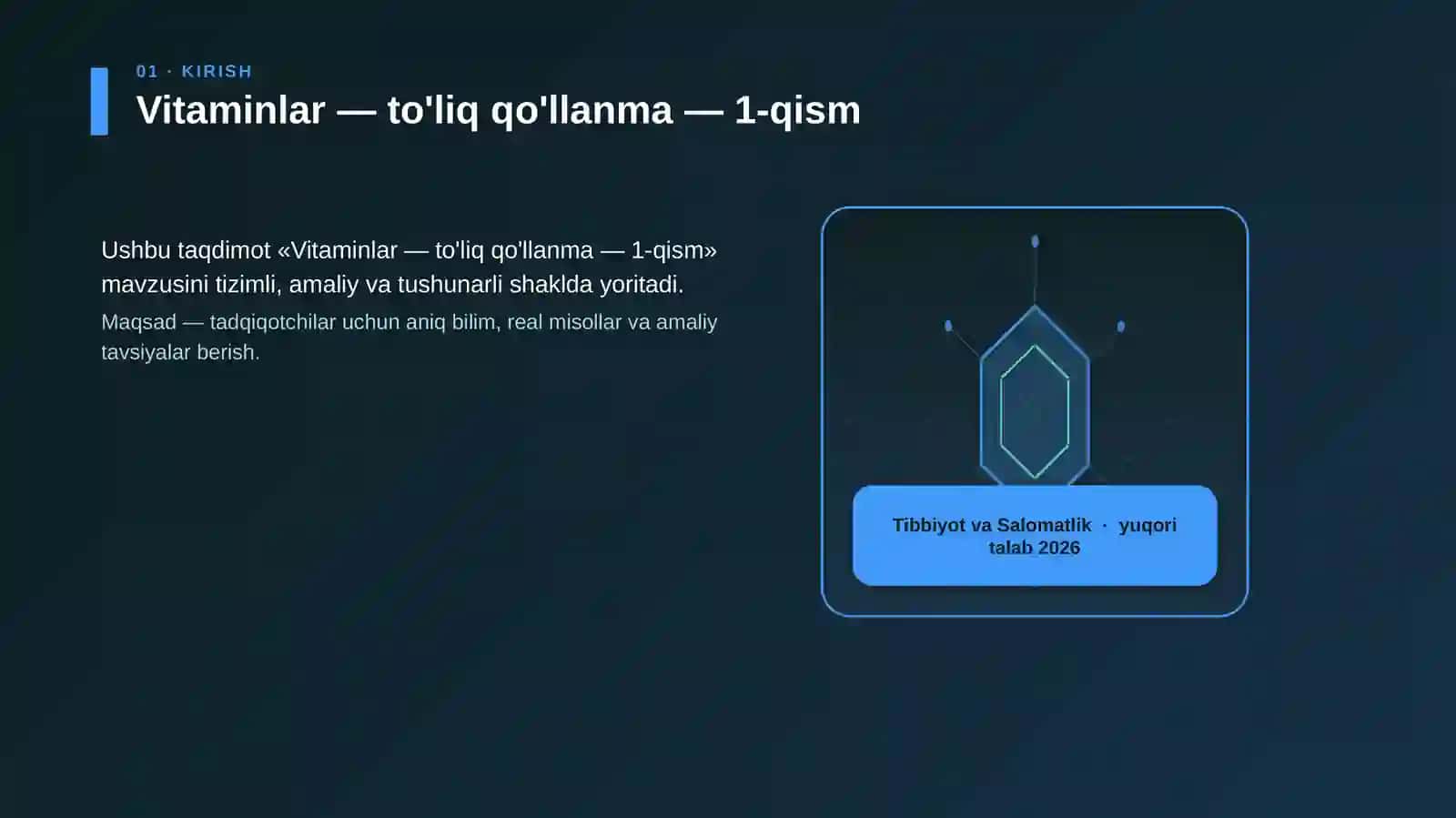 Vitaminlar — to'liq qo'llanma — 1-qism 3
