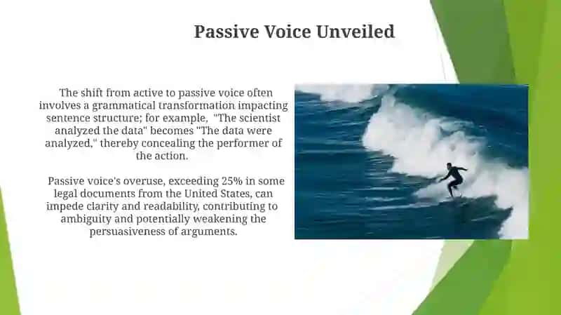 Passive voice 3