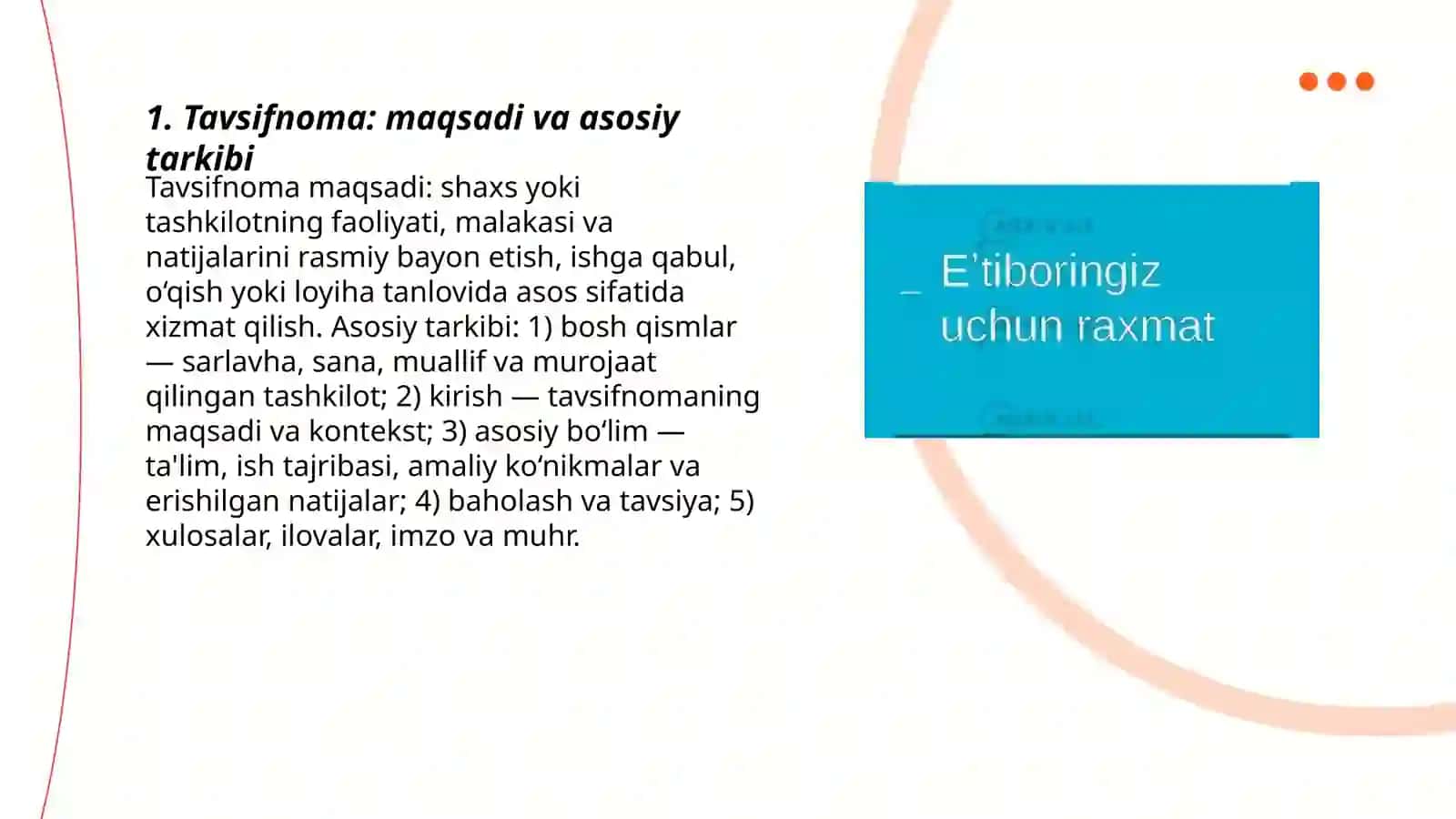 Tavsifnoma 3