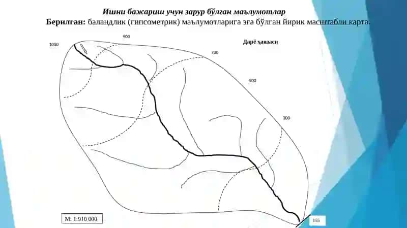 Дарёлар бўйича картографик маълумотларни тўплаш ва таҳлил қилиш 3