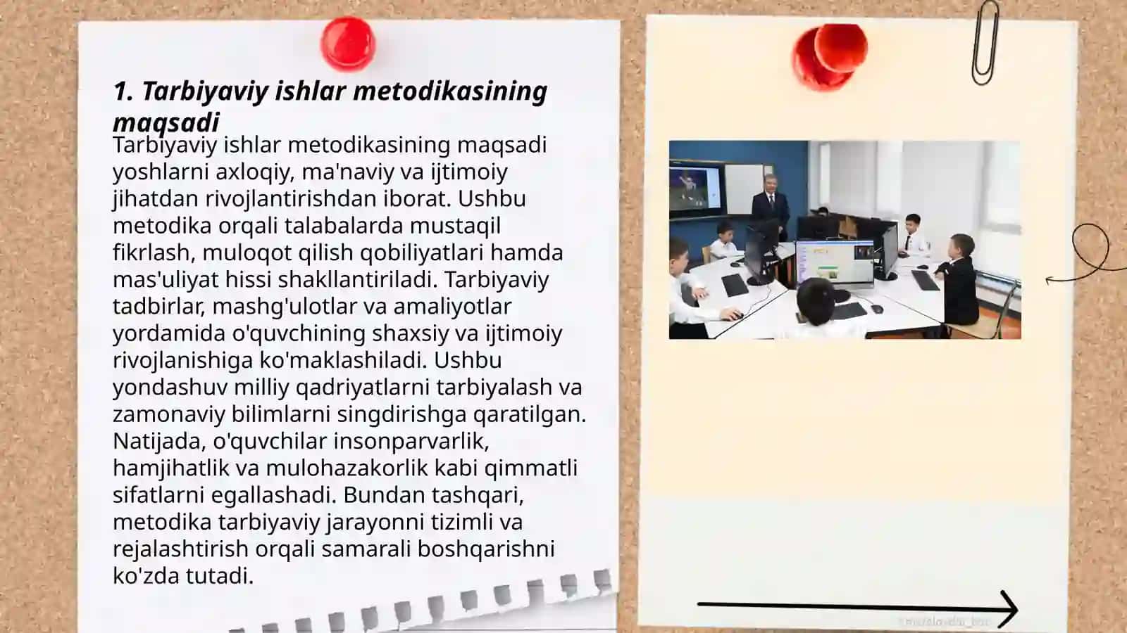 Tarbiyaviy ishlar metodikasi fanining maqsadi, vazifasi va metodologiyasi 3