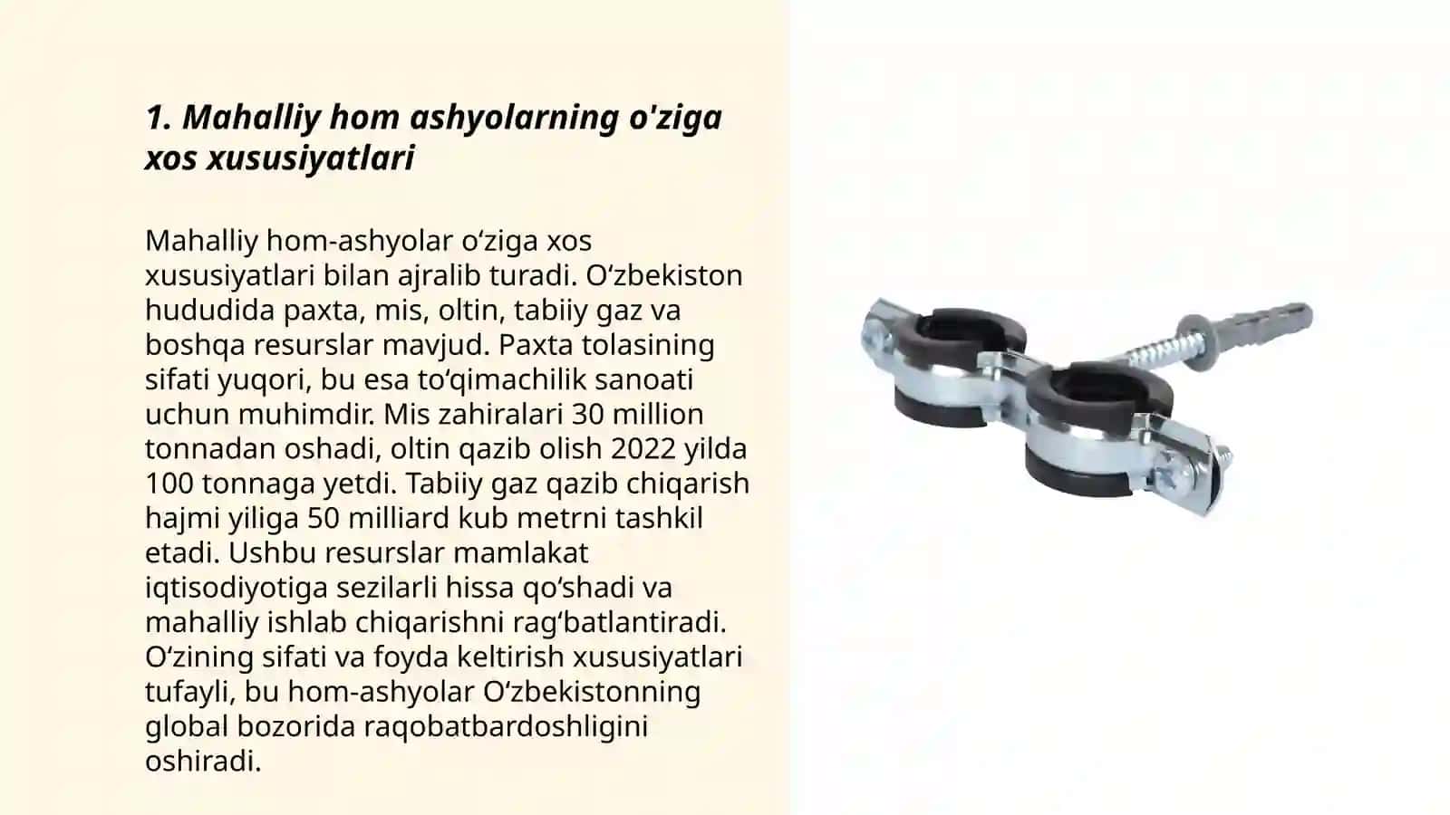 Mahalliy hom ashyolardan ishlangan materiallarning tabiiy iqlim sharoitlariga moslashuvchanligi 3