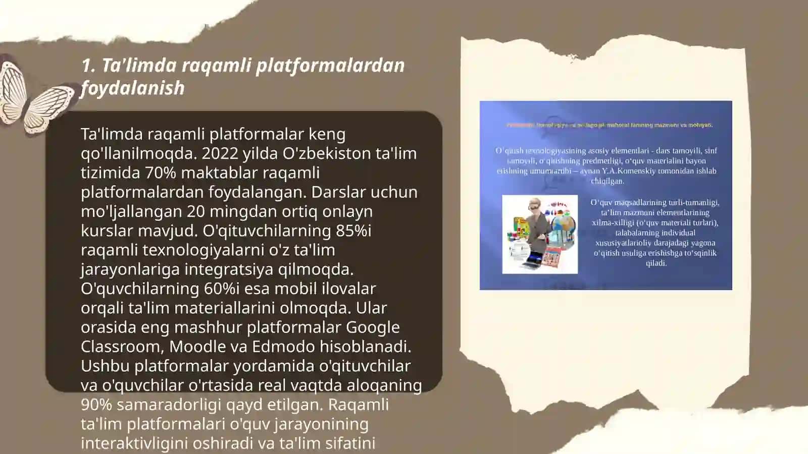 Ta'limda raqamli platformalardan foydalanish 3