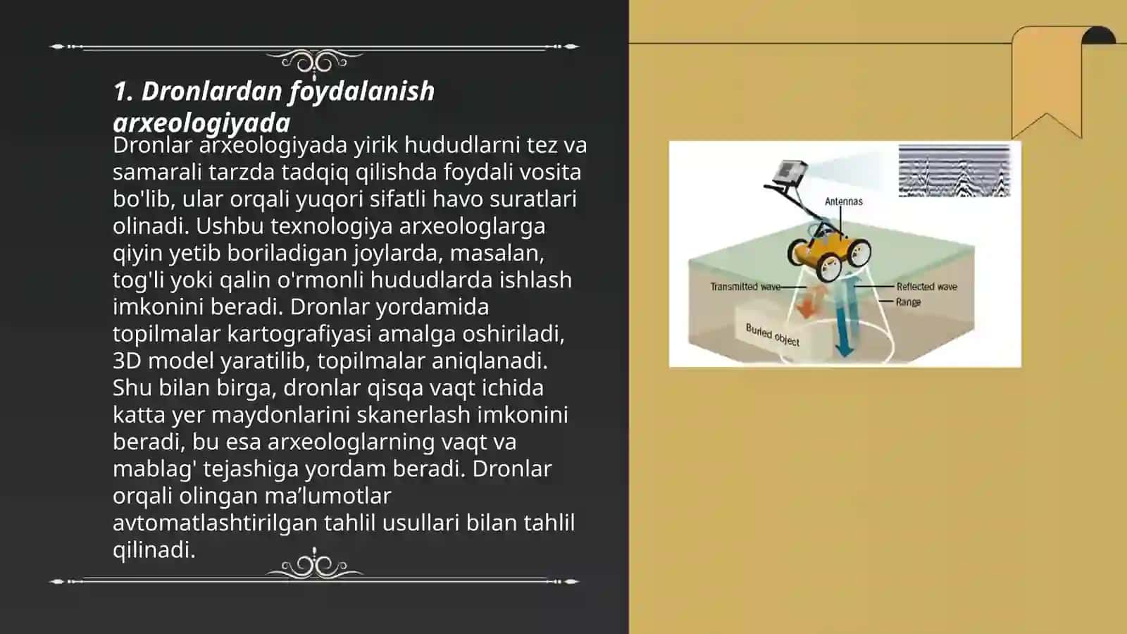 Arxeologiyada zamonaviy qurilmalardan foydalanish 3