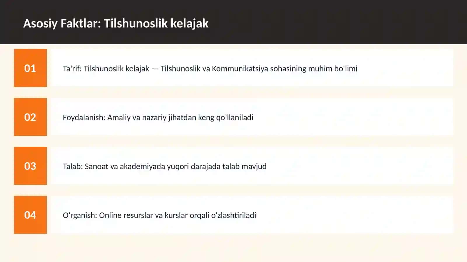 Tilshunoslik kelajak 3