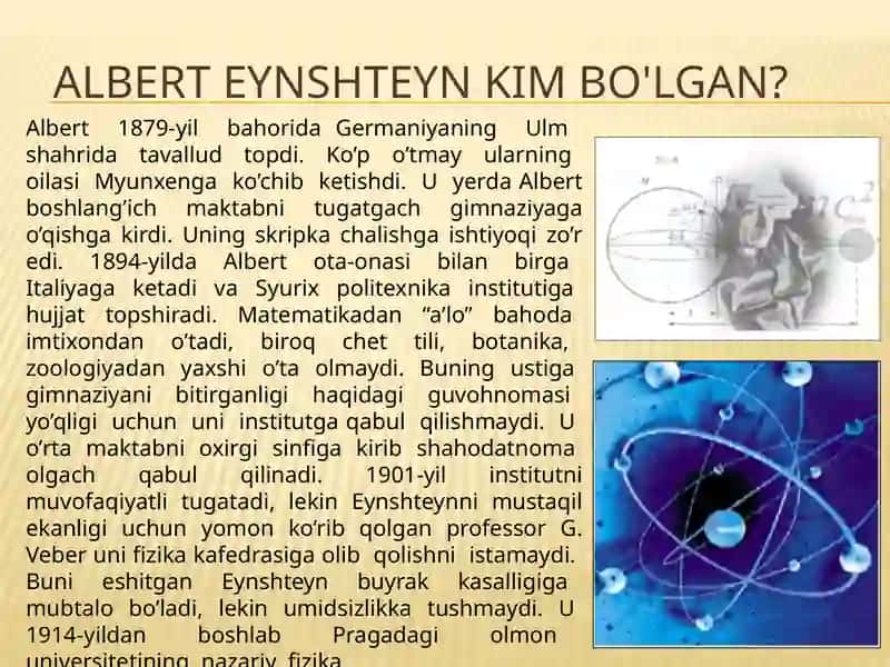 Nisbiylik nazariyasi 3