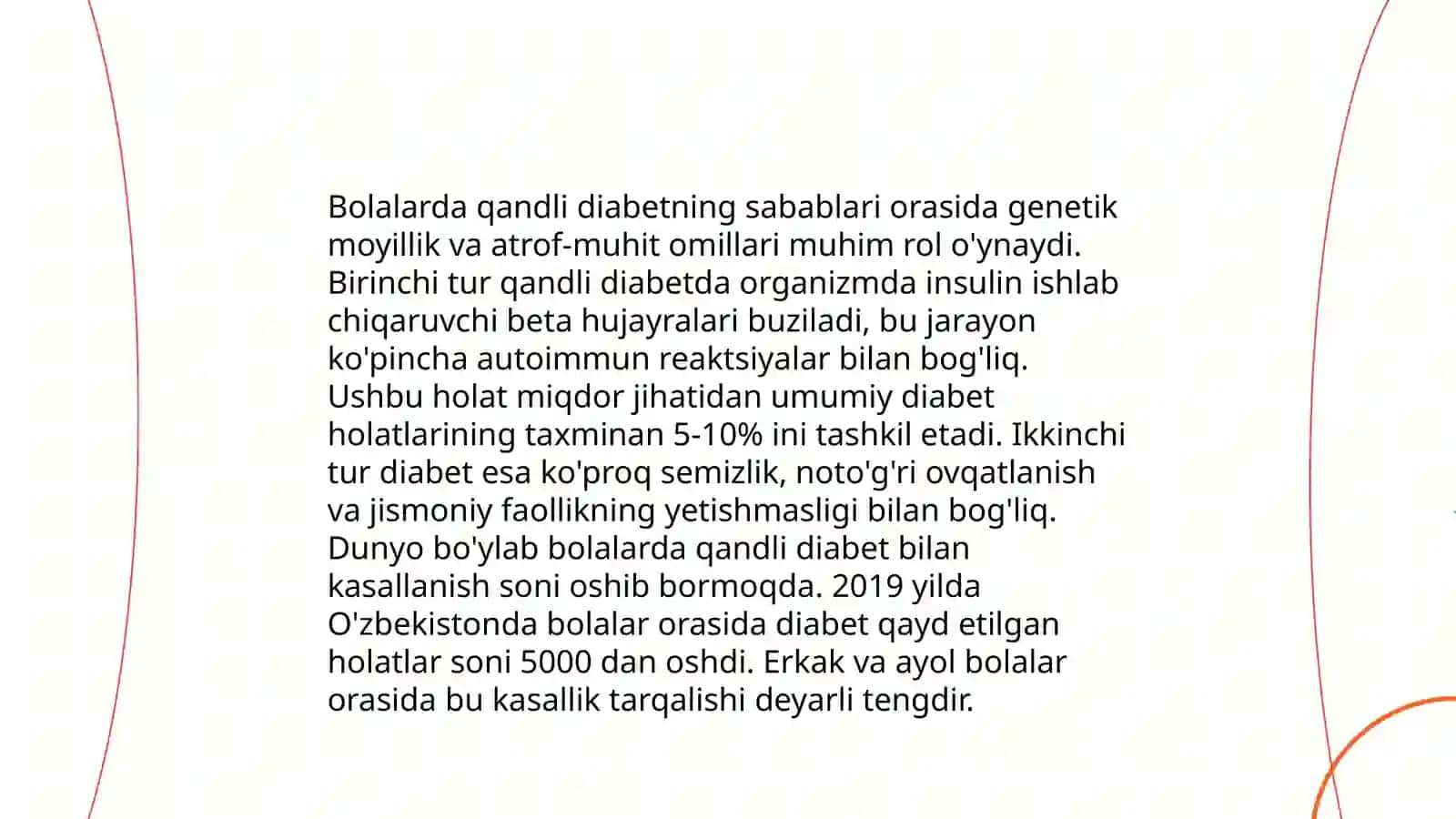 Bolalarda Qandli diabet kasalliklarida parodontdagi o’zgarishlar 3