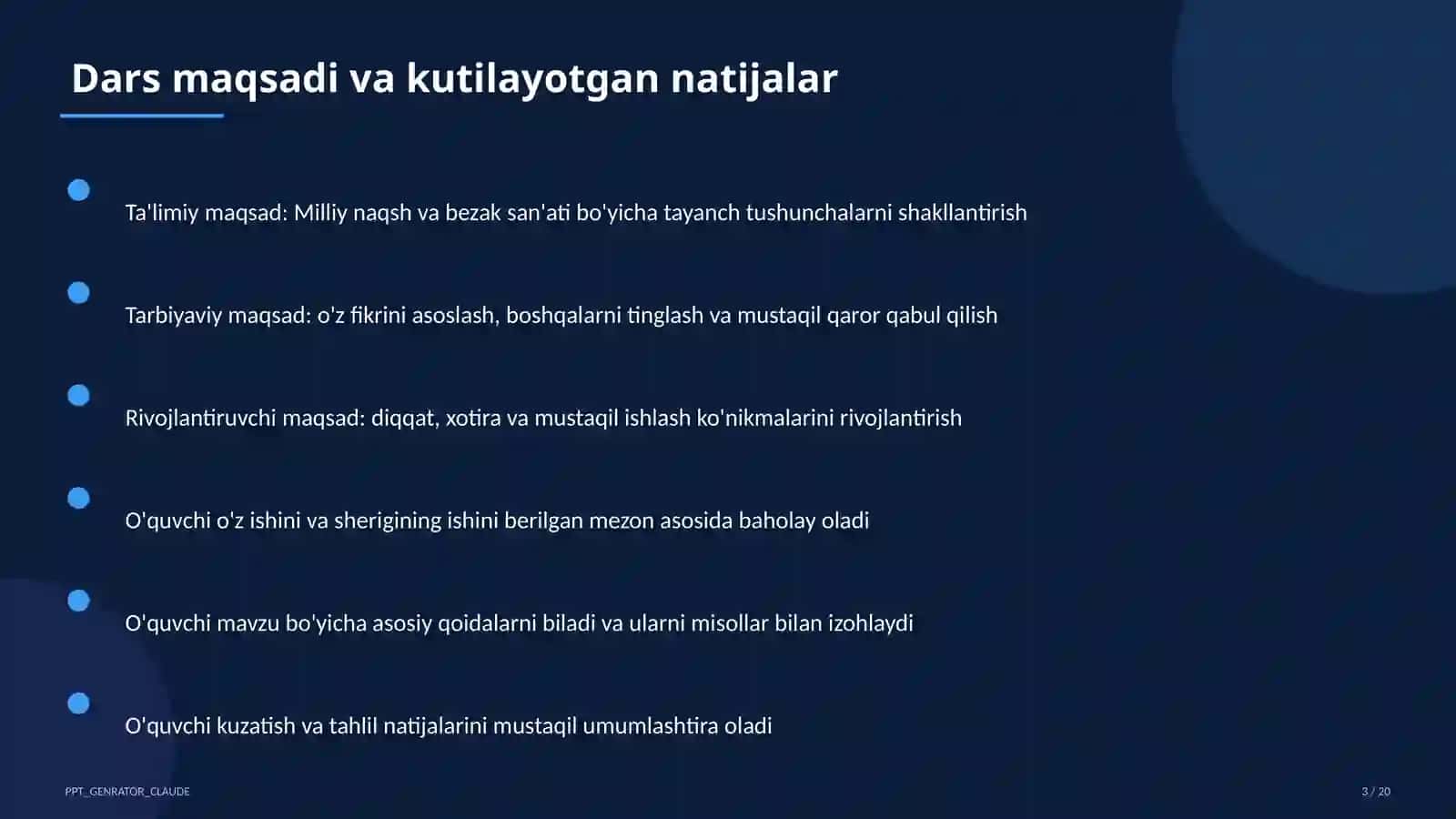 Milliy naqsh va bezak san'ati (3-sinf) 3