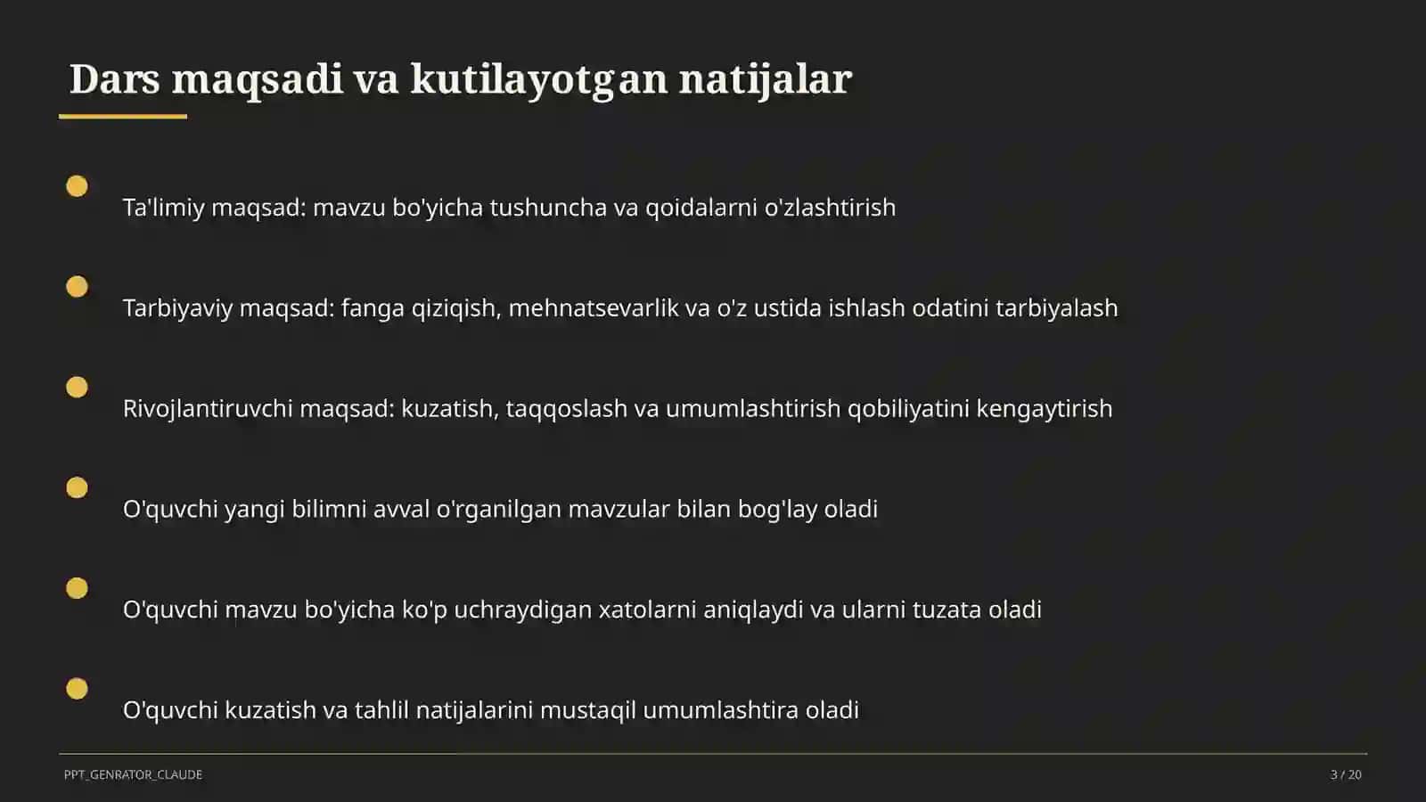O'zbekistonning dorivor o'simliklari (6-sinf) 3