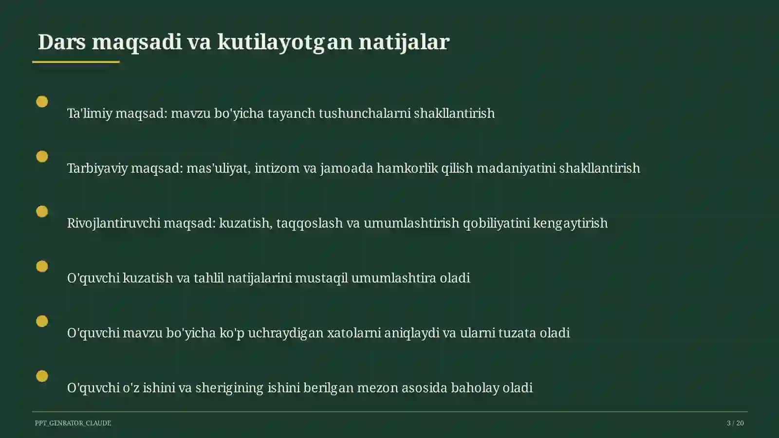 PISA tadqiqoti va matematik savodxonlik 3