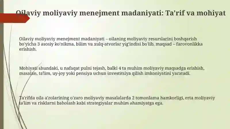 Oilanimoliyaviy boshqarish madaniyati va uning tarbiyaviyahamiyati 3