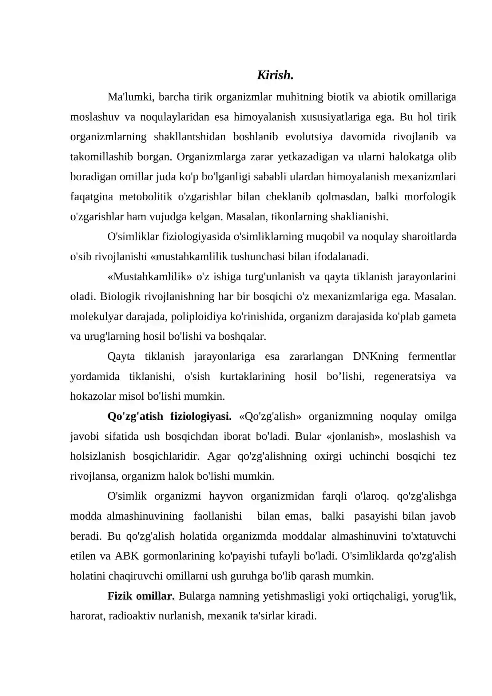O’simliklarni radiatsiyaga chidamliligi 3