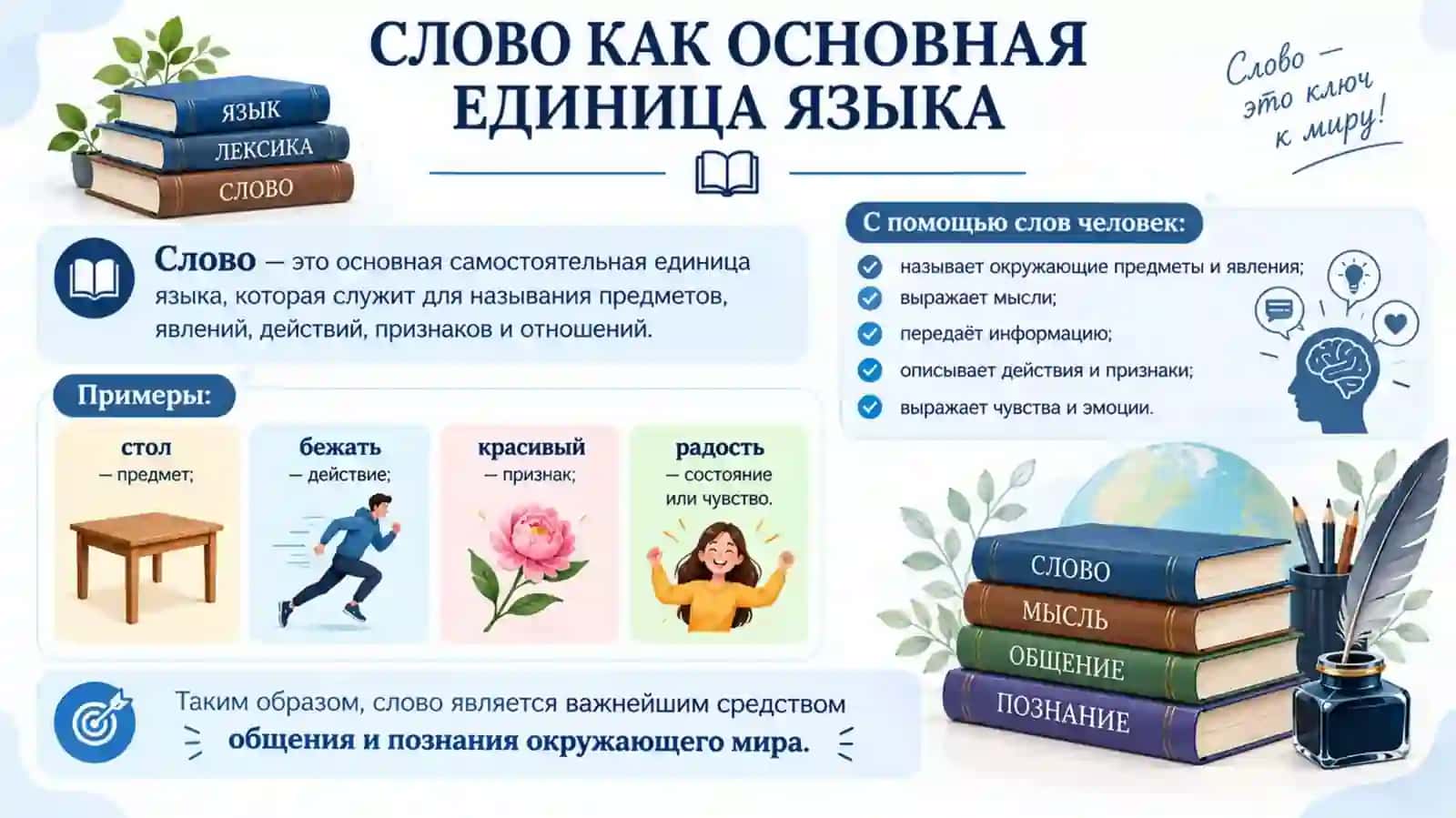 Слово как основная единица в лексической системе языка. 3
