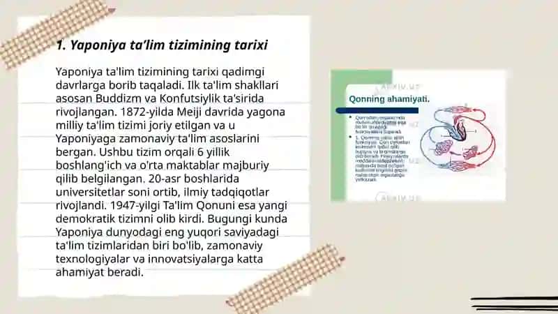 Yaponiya taʼlim tizimi va alohida taʼlimga ehtiyoji boʻlgan bolalarga taʼlim tarbiya berish 3