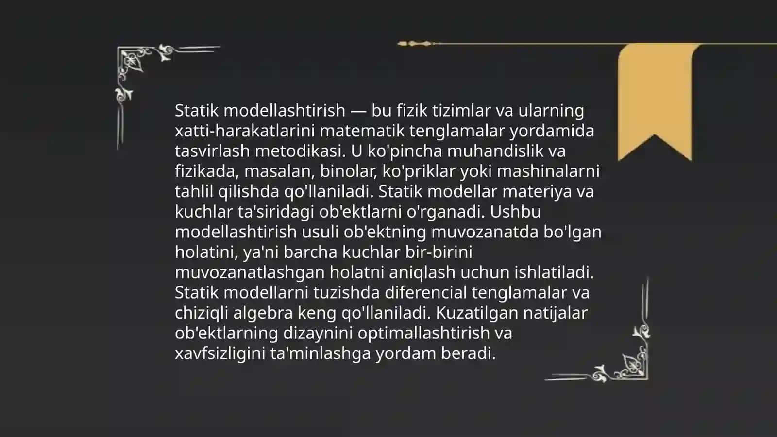 model va modellashtirish turlari 3