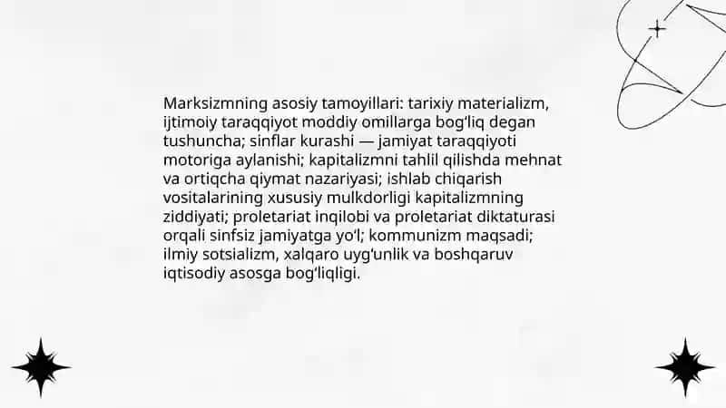 Marksizm va leninizm siyosiy-iqtisodiy nazariyalari 3
