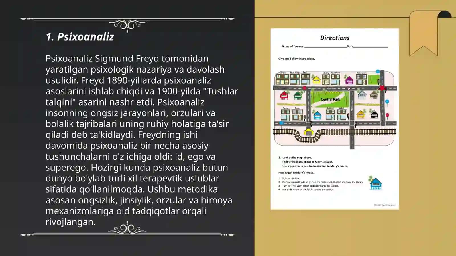 Psixologiyaning asosiy yo’nalishlari 3