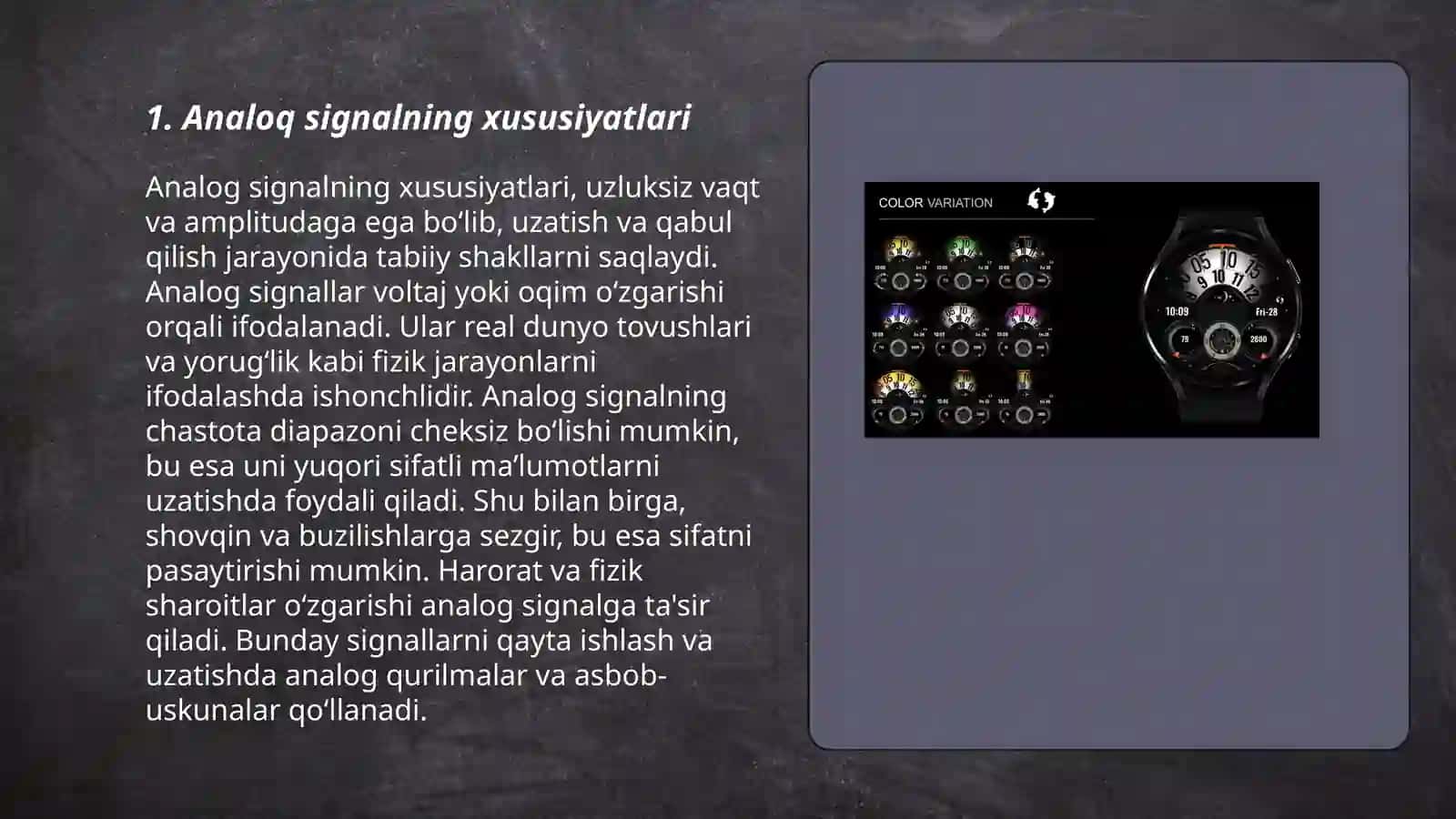 Analog va raqamli signallar 3