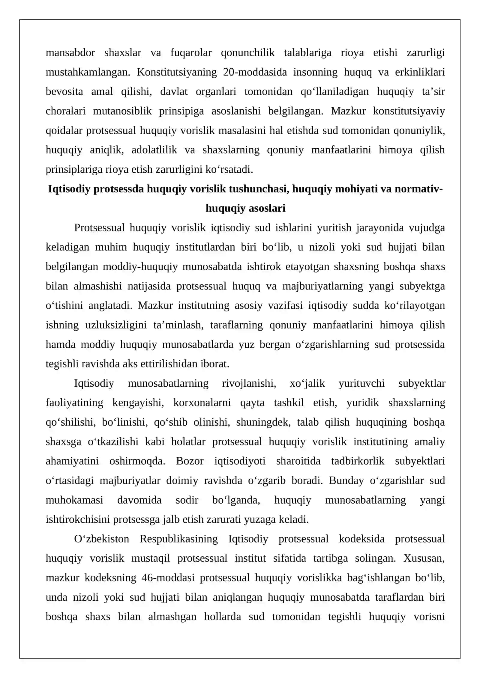 Protsessual huquqiy vorislik 3