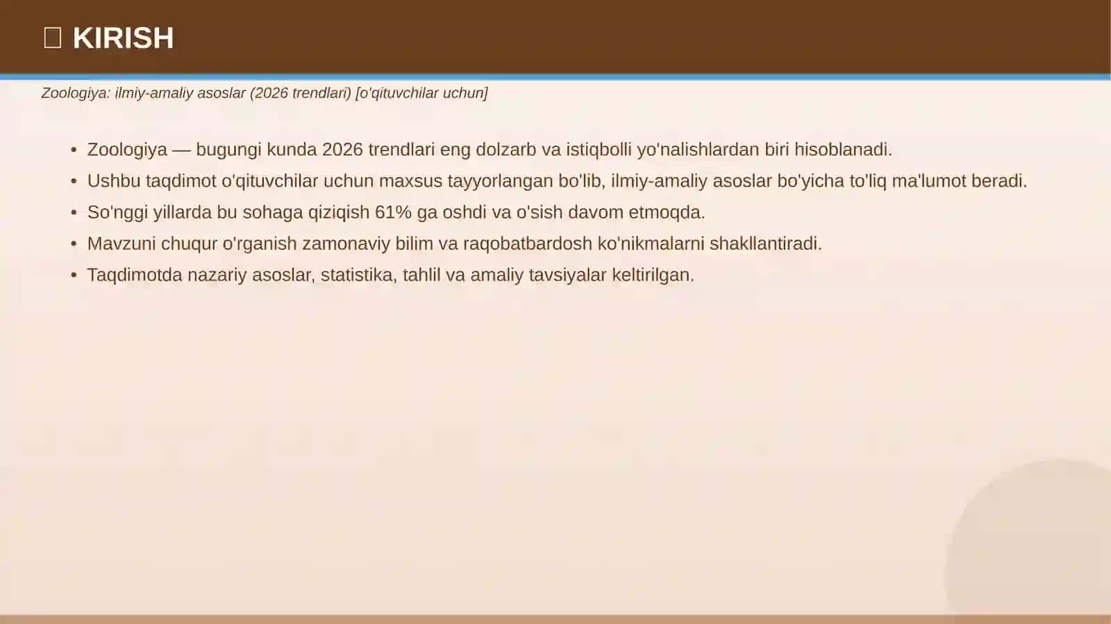 Ilmiy-amaliy Zoologiya Taqdimoti - 2026 3