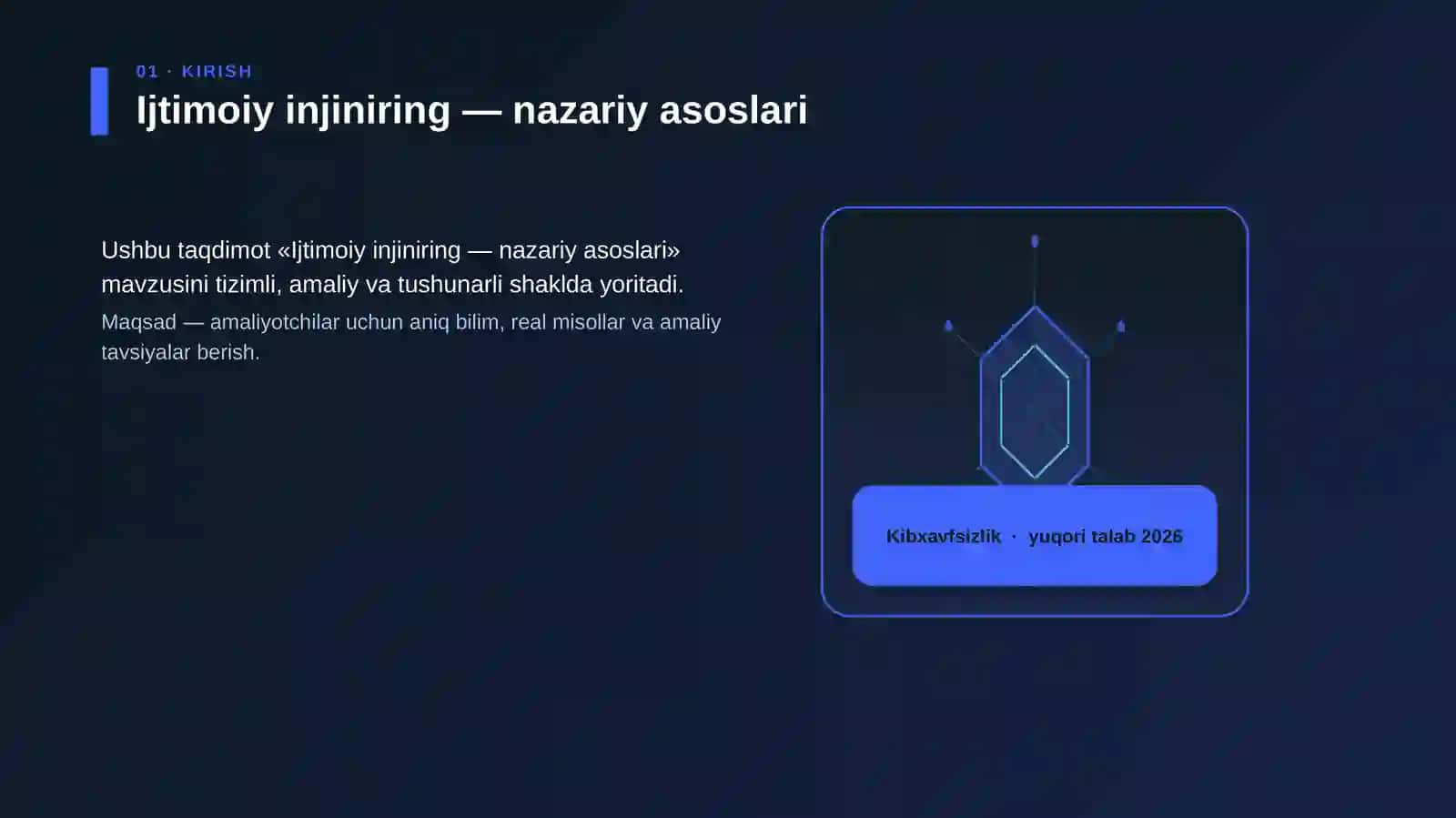 Ijtimoiy injiniring — nazariy asoslari 3