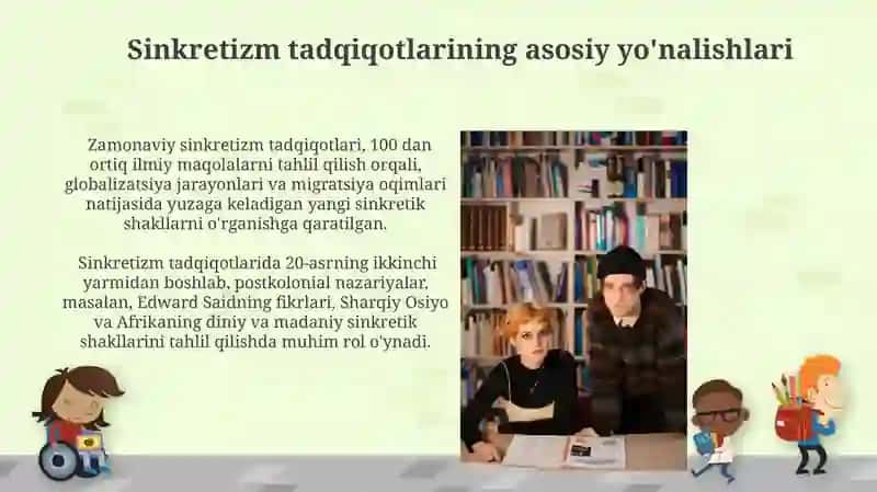 Sinkretizm tushunchasi va uning o'rganilishi 3