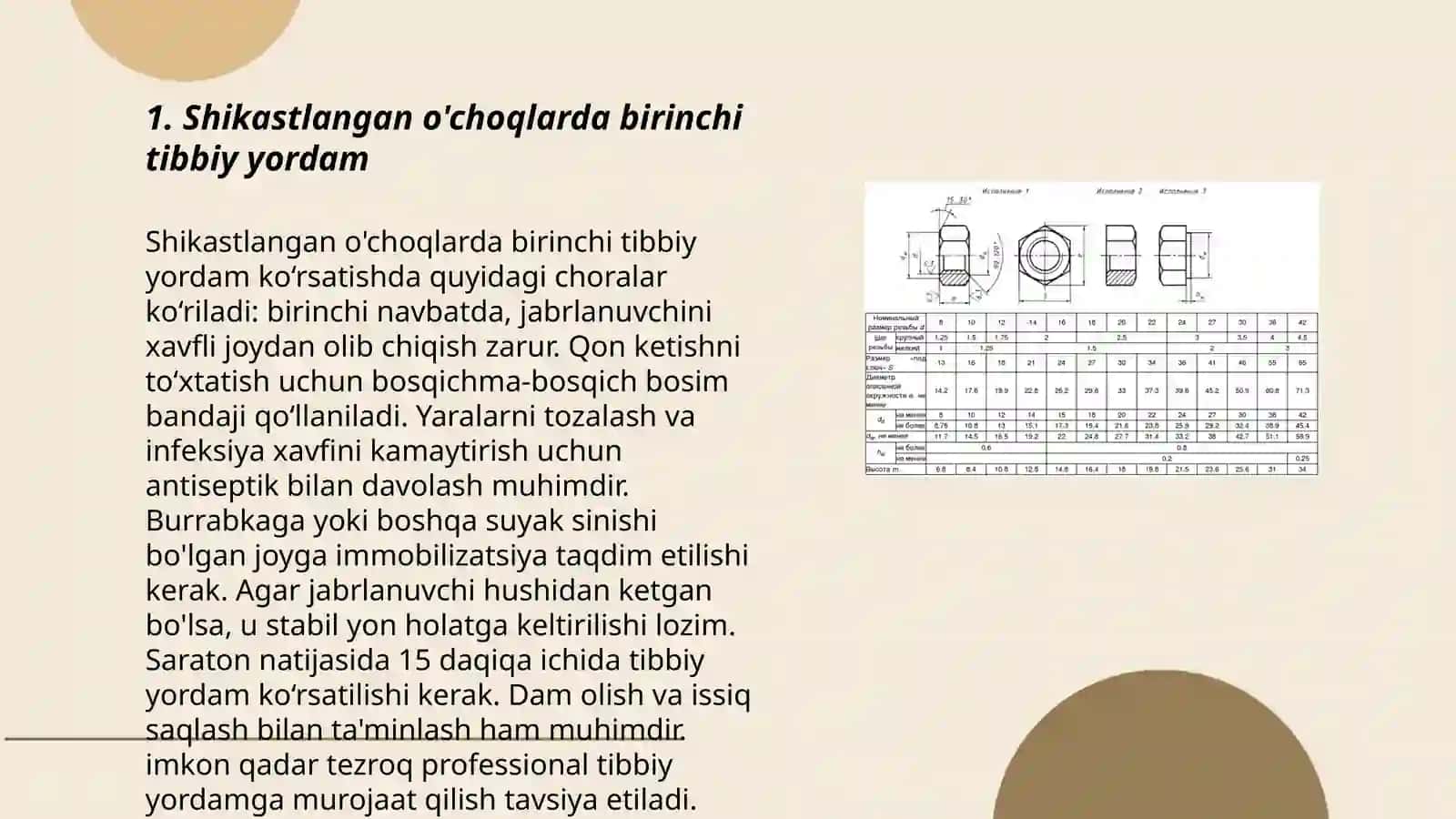 Shikastlangan O'choqlarda Tibbiy Yordamni Tashkil Etish 3